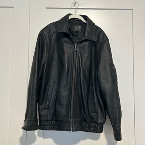 James Dean Black Leather Jacket